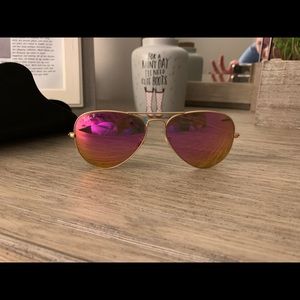 Pink ray bans